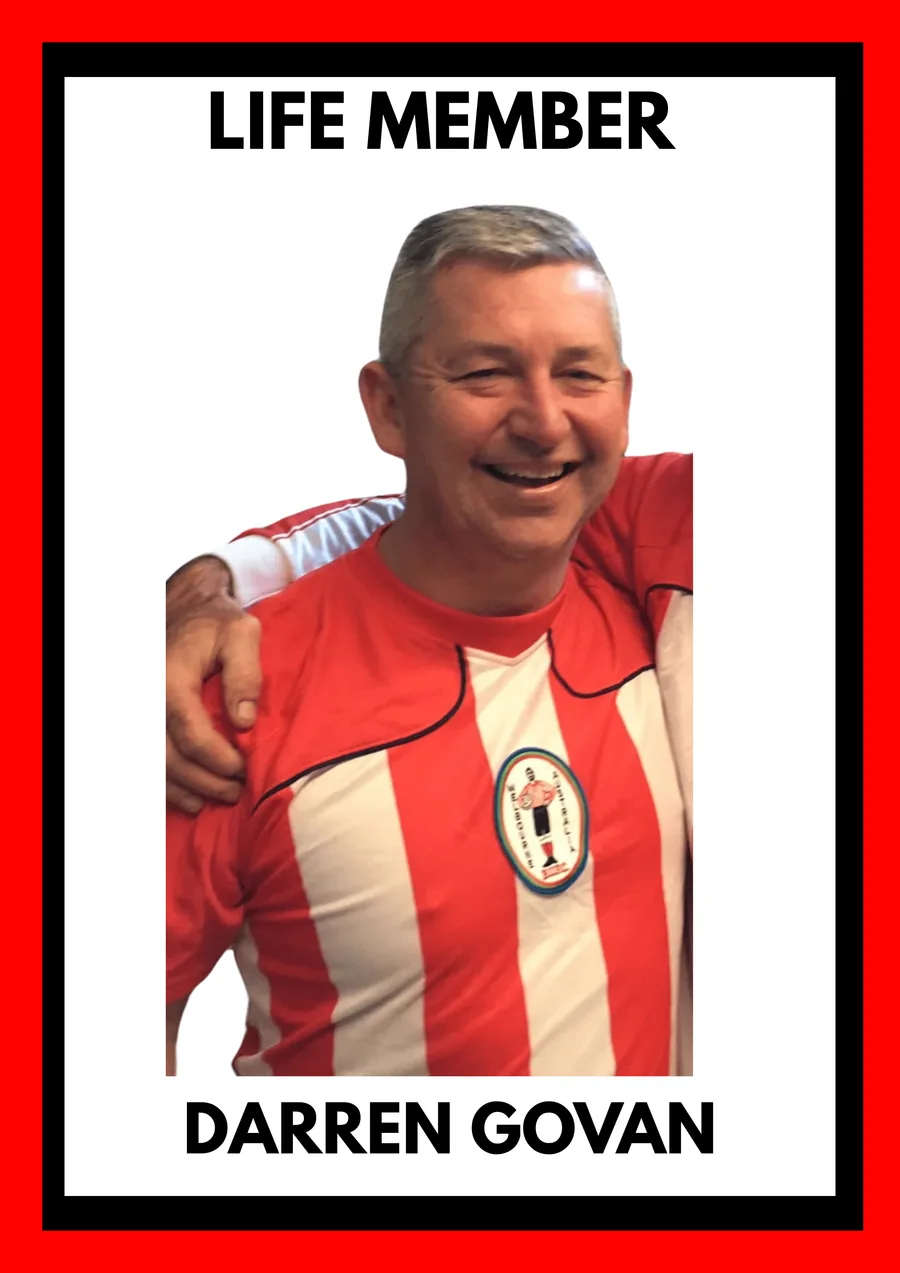 Life Member — Darren Govan