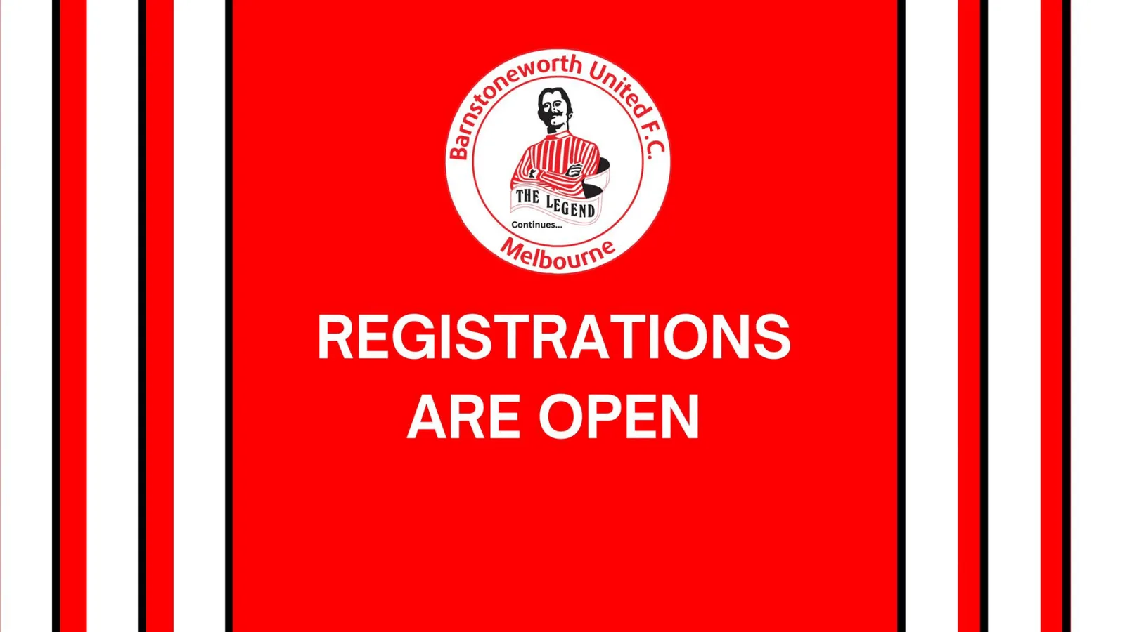 Registrations Are Open